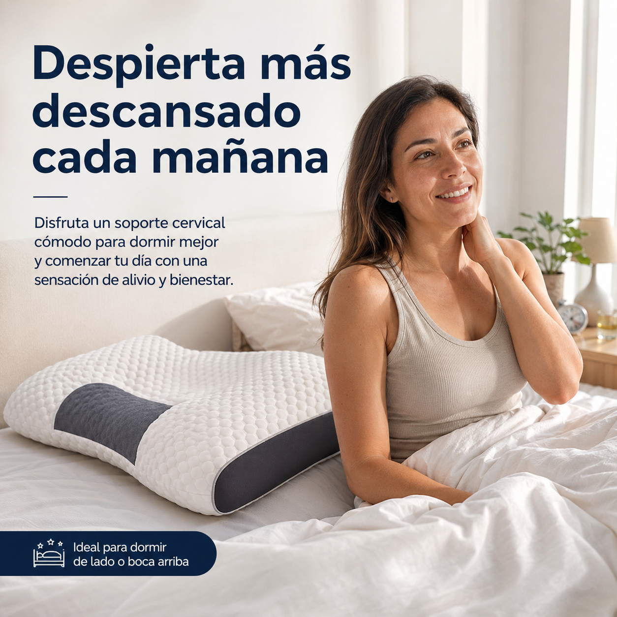 ALMOHADA ERGONÓMICA ORTOPEDICA PACK2