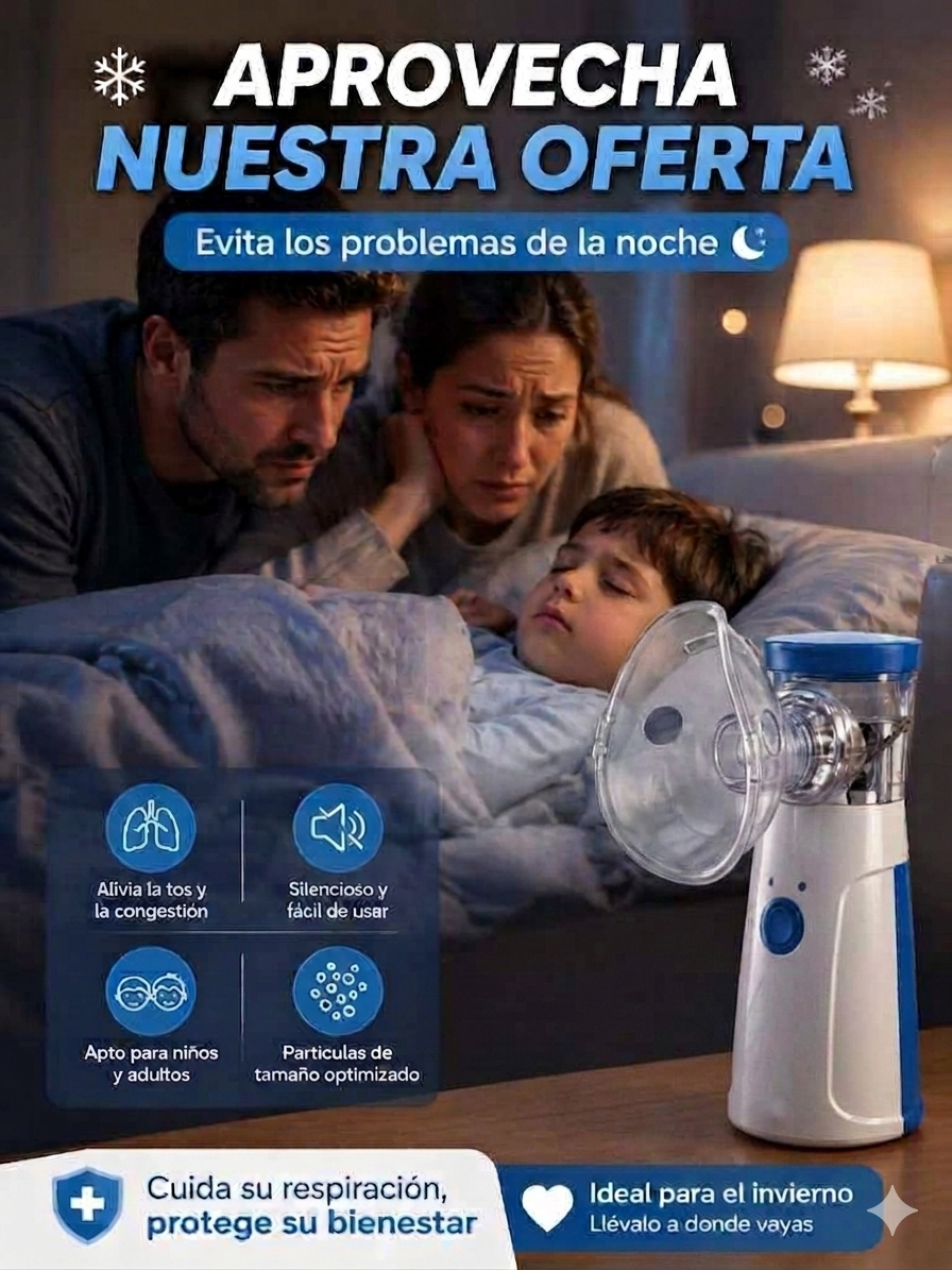 Nebulizador Inalámbrico