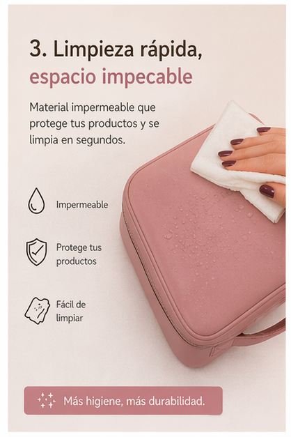 Estuche Maquillaje Con Luz Led® - Luz Perfecta. Maquillaje Impecable